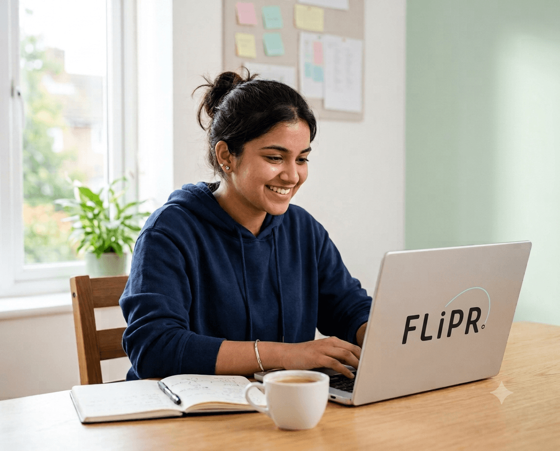 Student building real products with AI tools on Flipr